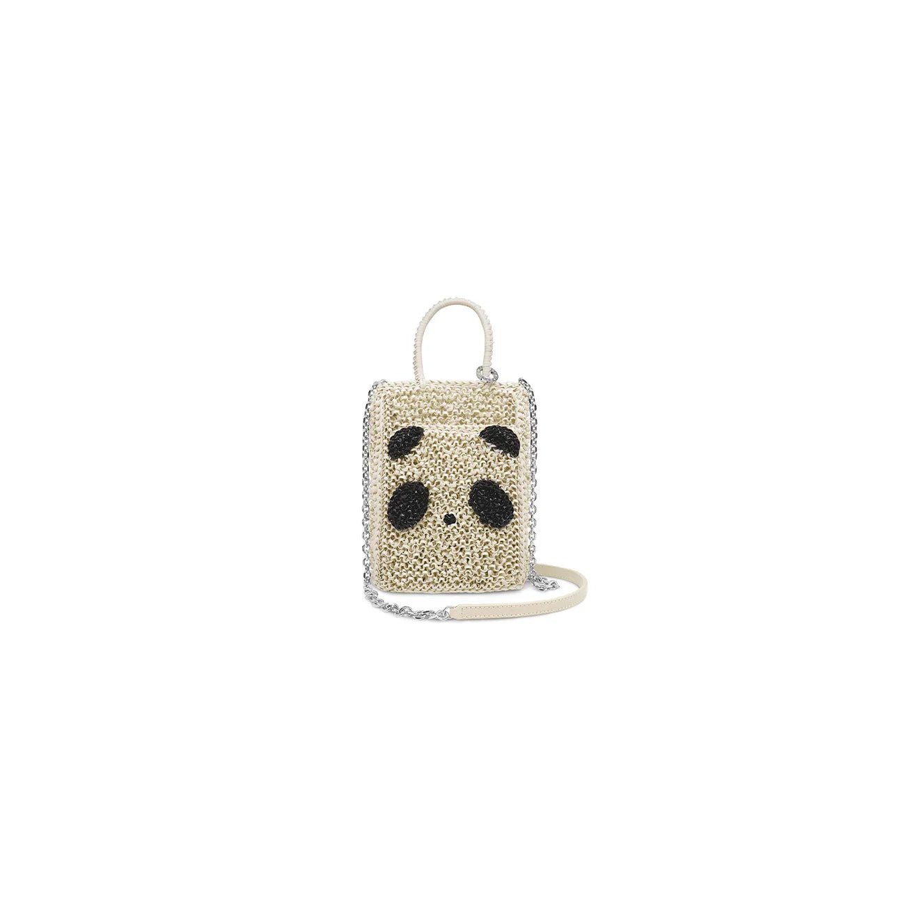 ANTEPRIMA_WIREBAG_ANIMALE_PANDA_PB23F090FU_Crossbody_Bag_Small_latte_opaco_nero_opaco_front