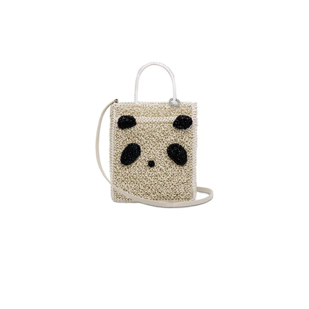 ANTEPRIMA_WIREBAG_ANIMALE_PANDA_PB23F090GG_Crossbody_Bag_Medium_latte_opaco_nero_opaco_front