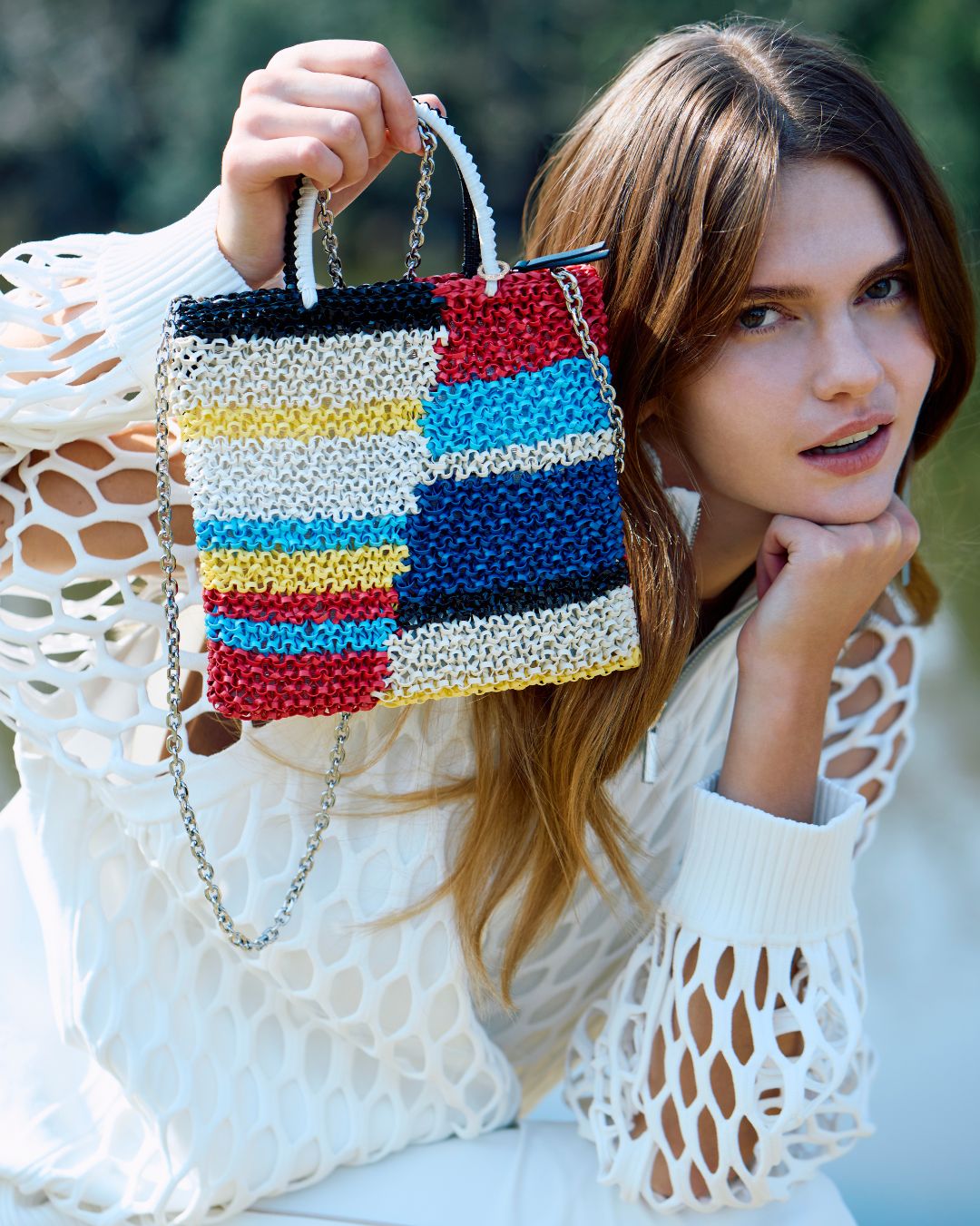 LUCCHETTO Bag | LUCCHETTO SHoulder WIREBAG | ANTEPRIMA Online Store