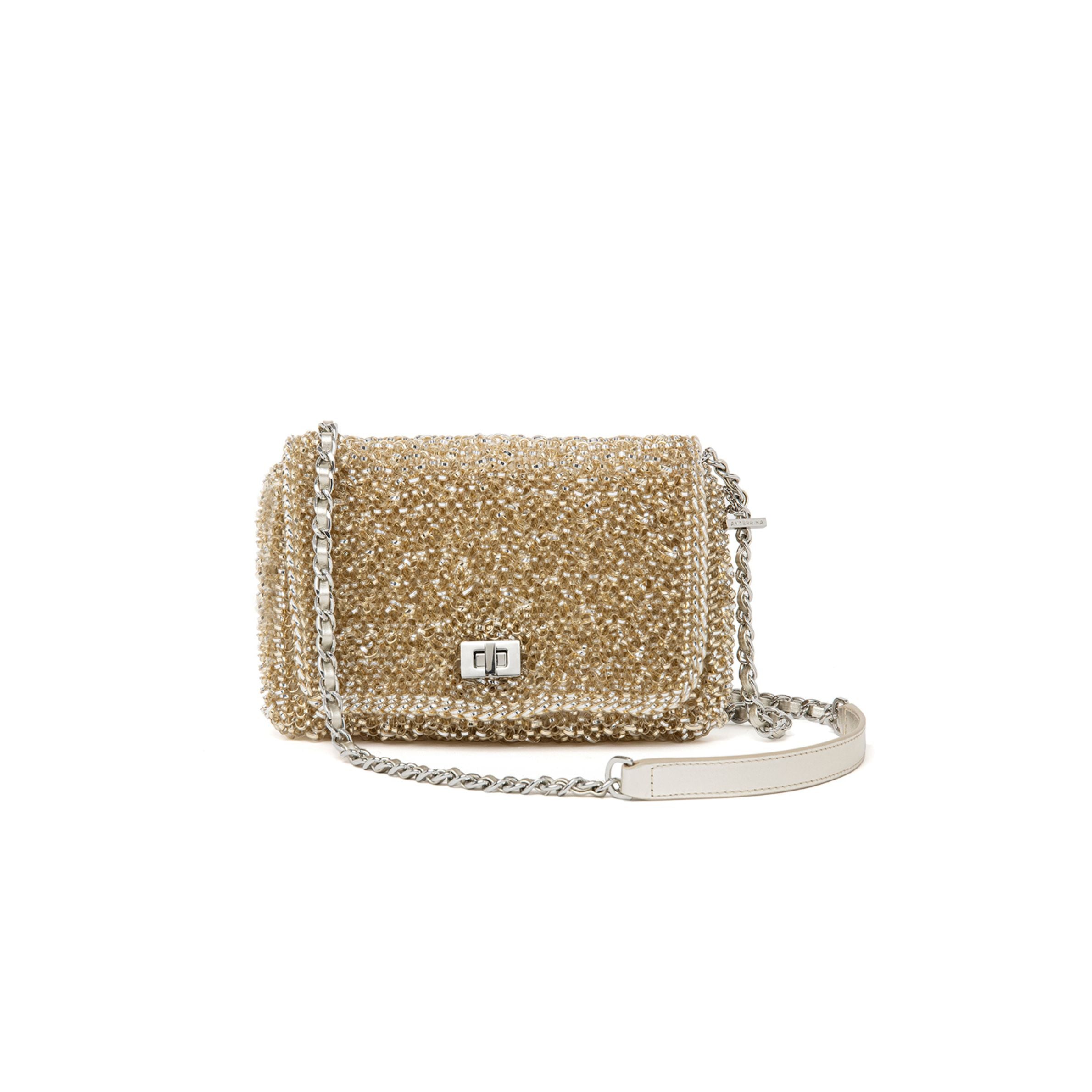 LUCCHETTO Bag | LUCCHETTO SHoulder WIREBAG | ANTEPRIMA Online Store