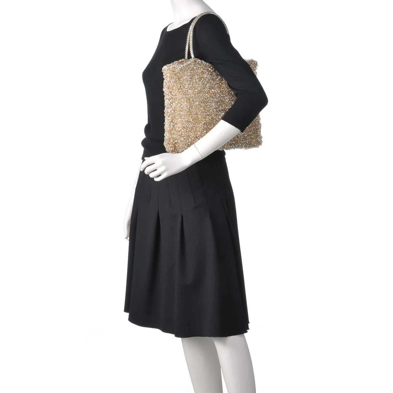 ANTEPRIMA_WIREBAG_WIRE_GLITTER_PBS726133_Tote_Bag_gold-silver_model2