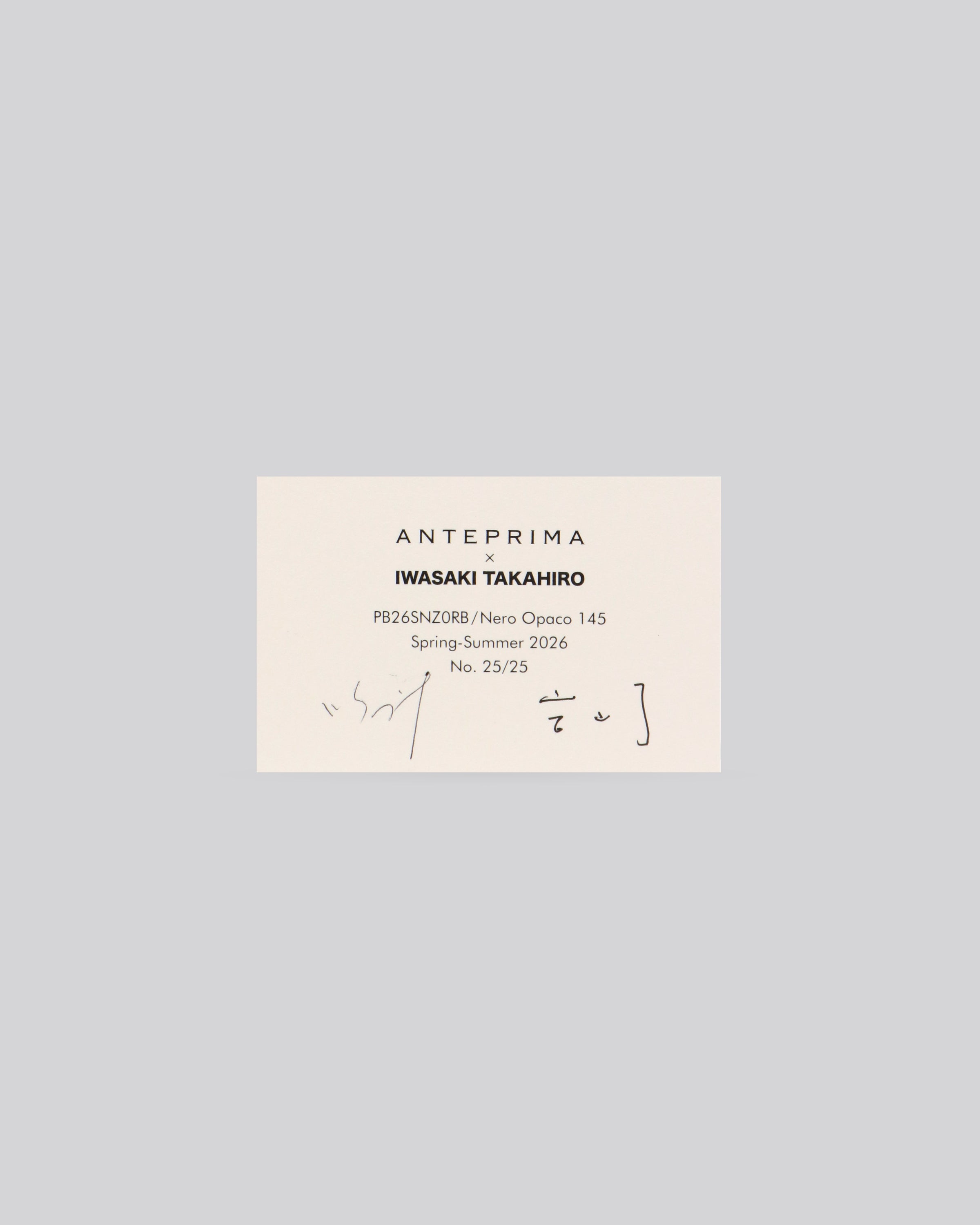 IWASAKI TAKAHIRO - STANDARD MINIATURA